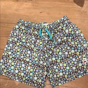 Floral Patterned Swim Shorts, S